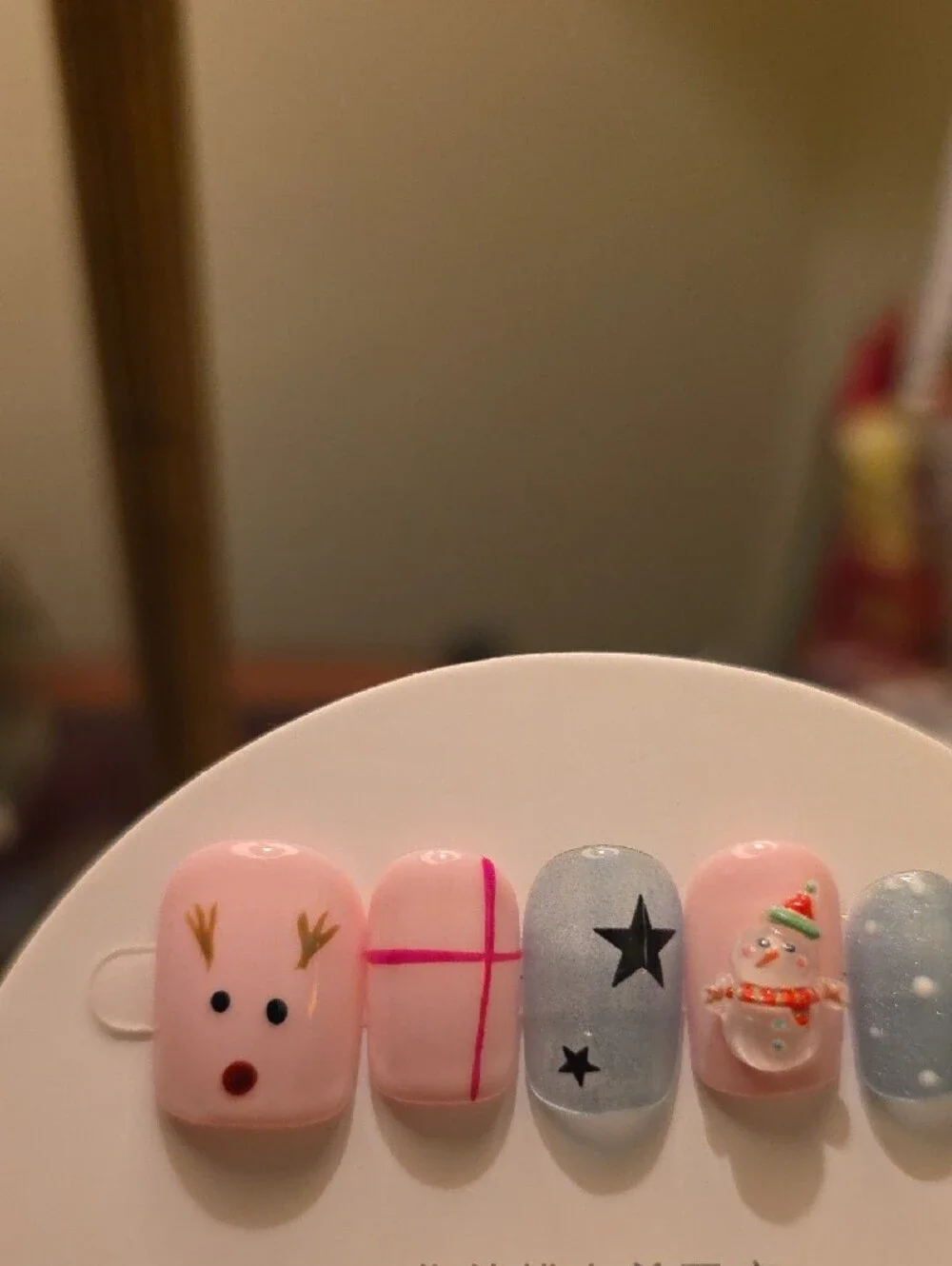 N/A christmas nail